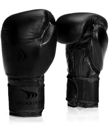 Rękawice bokserskie GRAND czarne black matt- skóra naturalna 16 oz